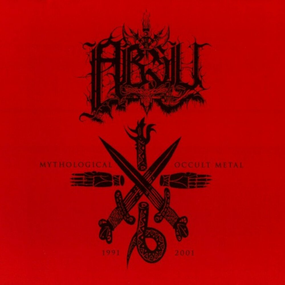 Absu Mythological Occult Metal 1991-2001 MINT 2 cd set - satani doom death metal